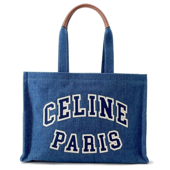CELINE Blue Tote Bag - Picture 1 of 8